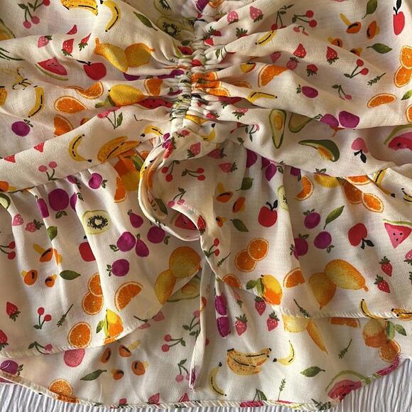 Fruity peplum crop - Picture 5 of 8